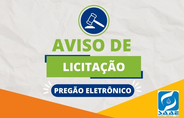 PREGÃO ELETRÔNICO Nº 001/2024.