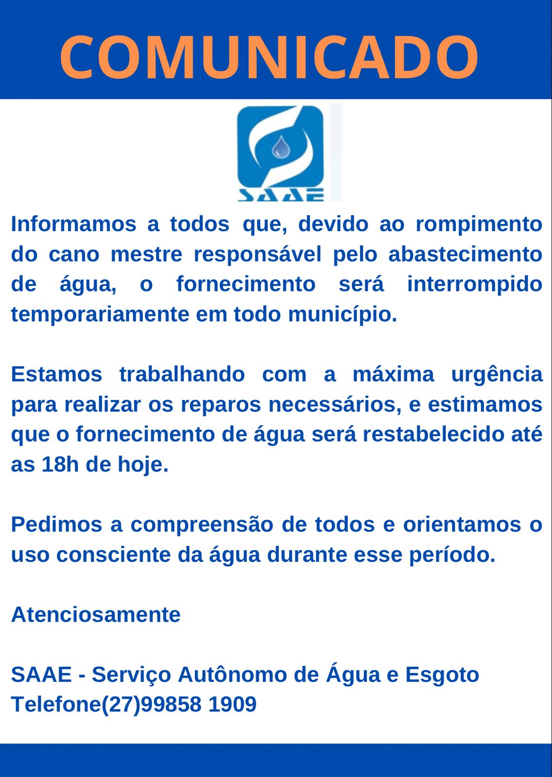 COMUNICADO!!